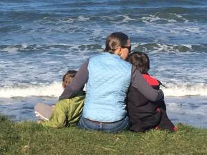 Ruth Rhodes at the edge of Del Norte